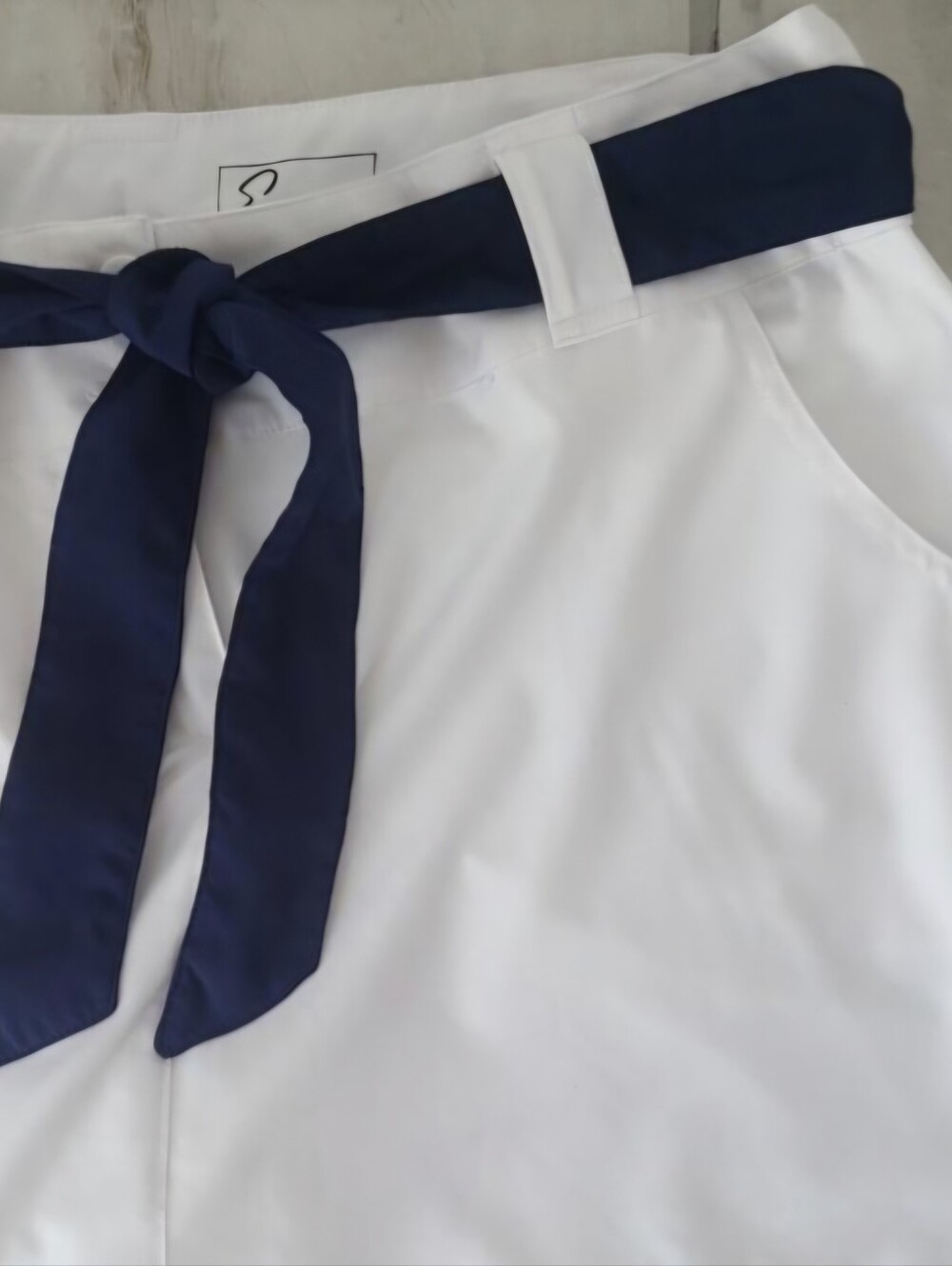 Emerald 18 NWOT Navy White Golf Tennis Skort Preppy Size 14 - Picture 4 of 6